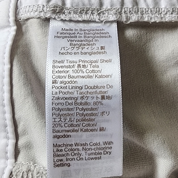 J. Crew Shorts Womens 16 Oyster Gray 5" Chino NEW - Picture 8 of 8